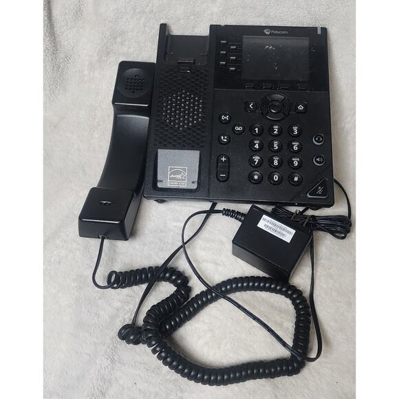 Polycom VVX 350 Black IP Display Speakerphone - Picture 6 of 8